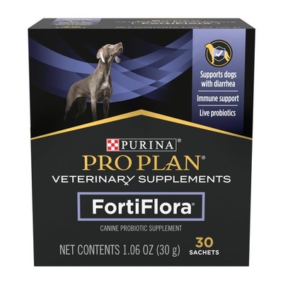 Purina Pro Plan Veterinary Supplements FortiFlora 30 Count (Pack of 1), Other 