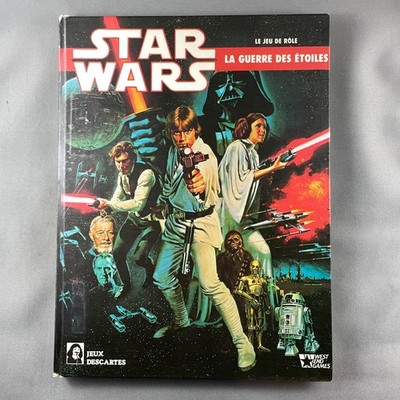 Star Wars Jeu de Role La Guerre Des Etoiles RPG Book West End Game 1988 HC VG/EX