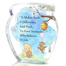 Hunny Pot Shape Acrylic Desk Decor Bear Friendship Gifts for Women 01