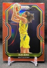 2021 Panini Prizm WNBA Red Prizm Sue Bird /299