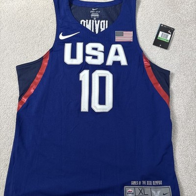 Kyrie Irving Team USA Trikot #10 Gr. XL Nike NBA Basketball Jersey Blau Neu