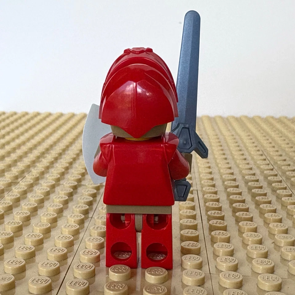 LEGO замок, королевство 2: сэр Сантис, cas267, 8877, темная крепость, 2007, медведь, красный - Изображение 4 из 4