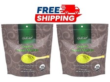 Nutri-hut Organic Sweet Matcha Premium Grade Green Tea 16 oz USDA Organic 2 Pack