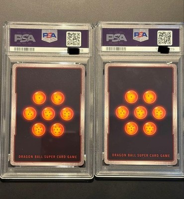 PSA10 Dragon Ball Card Son Goku & Frieza SCR 2 consecutive numbers