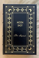 Alan Shepard SIGNED Moonshot - Easton Press Leather Bound Edition