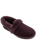 Skechers Cozy Campfire Toasty Twinklers Vegan Rhinestone Slippers Plum 2