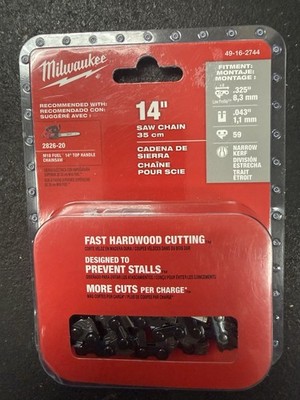 Milwaukee 14 in. Top Handle Chainsaw Chain with 59-Drive Links (49-16-2744)