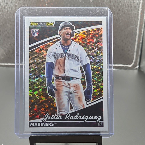 Topps 2022 Update Topps Black Gold Julio Rodriguez RC Insert #BG-12 Mariners