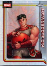 2026 Topps Chrome Marvel Comics KID JUGGERNAUT Storm's Lightning Refractor #64