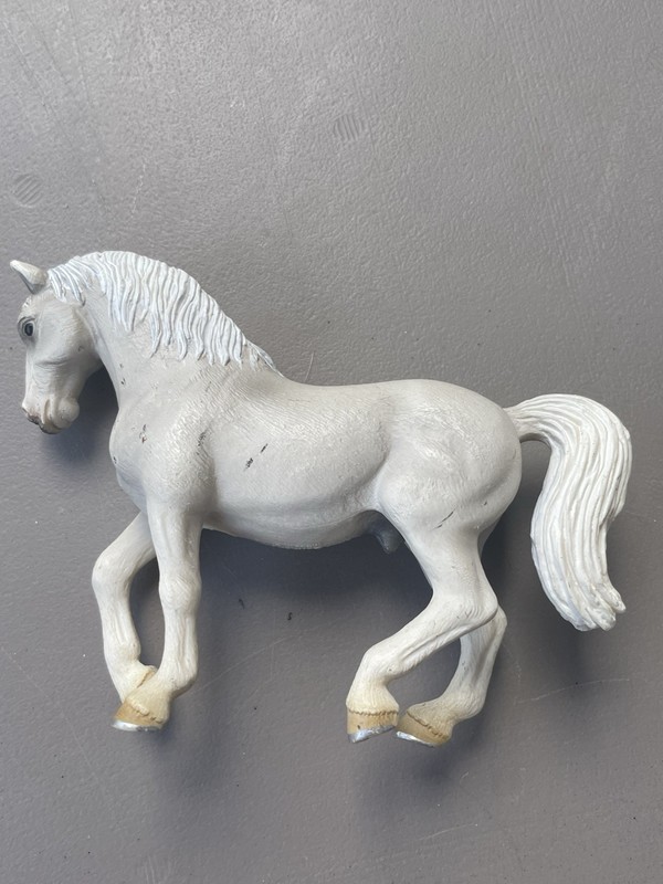 Retired Schleich 2004 Lipizzaner White Gray Stallion Horse Figure Germany