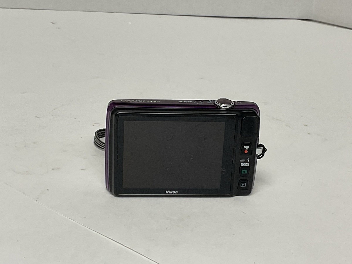 Nikon Coolpix S4300 Digital Camera Touch Screen 16.0MP | eBay