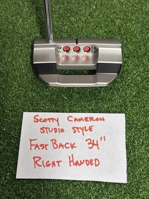 New 2025 Scotty Cameron Studio Style Fastback 34