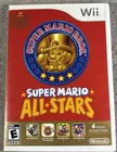 Super Mario All Stars (Nintendo Wii, 2011) Complete w/Manual & Insert