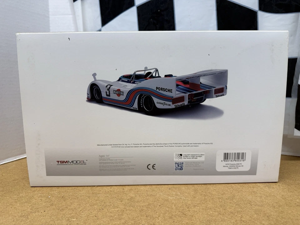 1:18 TSM Model 1976 Porsche 936/76 - Monza 1000KM Winner #3 TSM141827R - Image 4 of 4