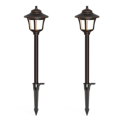 GOODSMANN Low Voltage Landscape Lighting Oil Rubbed Bronze 2PK 2PK,