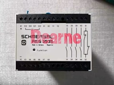 1 PC USED   AES 3535 Safety Relay Safety Monitoring Module AES3535 #fv