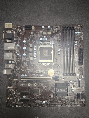 MSI B250M Pro-VDH Motherboard Intel LGA 1151 DDR4 M.2 M-ATX VGA Core HDMI