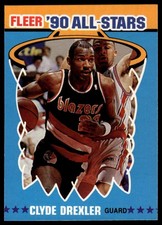 1990-91 Fleer #11 Clyde Drexler All-Stars