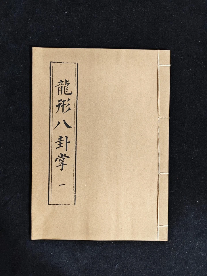 Artes marciais chinesas antigas 5 livros encadernados - longo Xing Ba Gua Zhang 龙形八卦掌 - Imagem 3 de 4