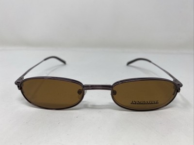 Innovative IMF462 Shiny Espresso 47-21-140 Eyeglasses Frame w/ Clip-on FH40