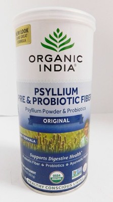 Psyllium Pre & Probiotic Fiber, Original, 10 oz (283.5 g) SEALED
