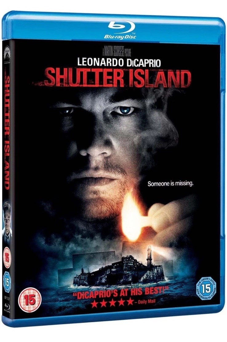 Shutter Island Blu-Ray (2010) Leonardo DiCaprio, Scorsese (DIR) cert 15