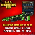 Borderlands 4✨ RICOCHET OSCAR MIKE JAKOBS BONUS DAMAGE FIRE AR ✅PC-PS-XBOX✨