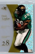 Fred Taylor 60 1998 SkyBox E-X2001 Rookie Rookie Jacksonville Jaguars Card. rookie card picture