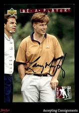 1994-95 Be A Player Autographs #148 Larry Murphy ON CARD AUTO HOF