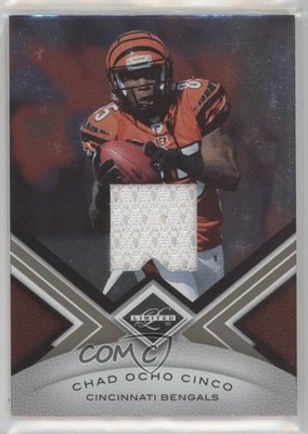 2010 Limited Threads Chad Johnson Ochocinco (Name Misspelled as Ocho Cinco) 15dq
