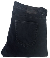 Country Road Standard Fit 98 Cotton Sturdy Black Denim Jeans Size W 38 L 32