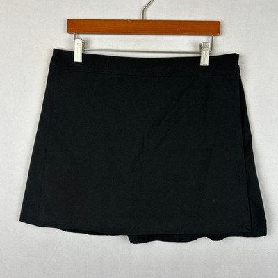 Ripskirt Black Wrap Skirt Cover Up Swim Length 1 Lotta Leg Women's Size S