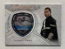 2018 Star Wars Masterwork CHIRRUT IMWE Rebel Alliance EMBLEM (153/175)