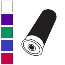 Shotgun Shell Buckshot, Vinyl Decal Sticker, Multiple Colors & Sizes #613