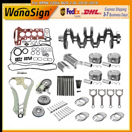 Engine Rebuild Kit Crankshaft Con-Rod Timing Kit For BMW 320ix N20 2.0L 2010-18 - Picture 25 of 30