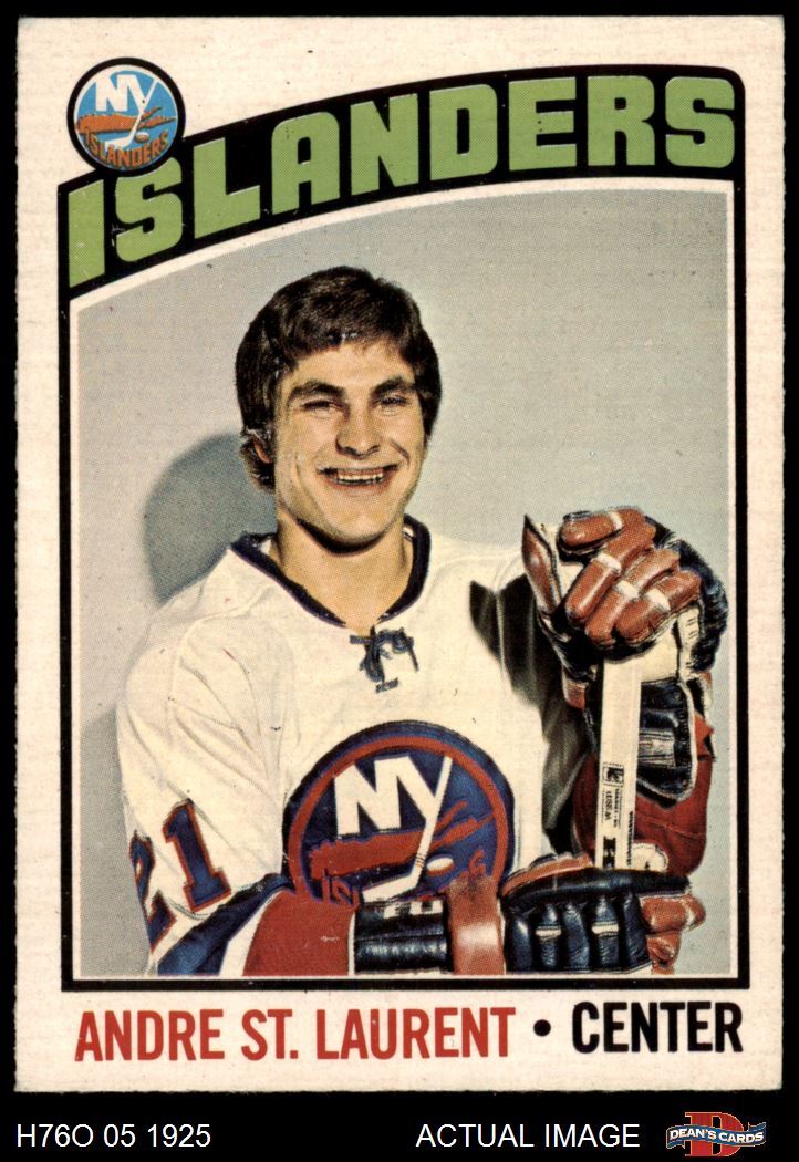 1976 O-Pee-Chee NHL #29 Andre St. Laurent Islanders 5.5 - EX+ | eBay