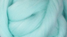 Blue Wool Roving, Spin into Yarn to Knit or Needle/Wet Felt Crafts and Projects
