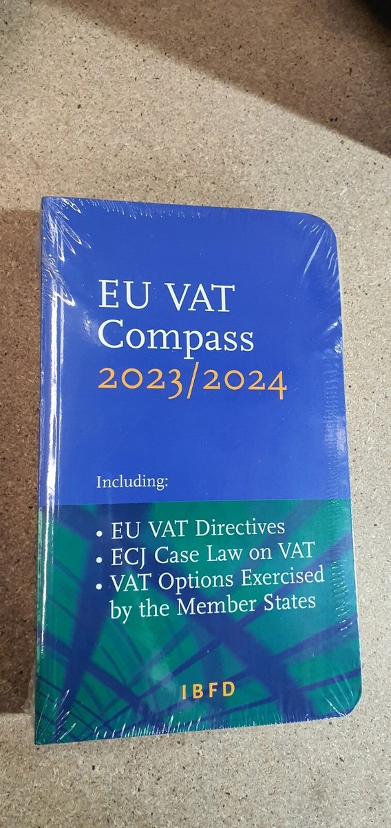 EU VAT Compass 2023/2024 Book (NEW) UK