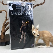 Danskin Platinum Girl  s Convertible Tights Black S/P 4-7 UltraSoft Opaque 708
