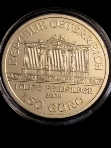 EMIBOR - 1 oz Wiener Philharmoniker 2009 - 1 Unze OZ Silbermünzen 999 - Imagen 4 de 4