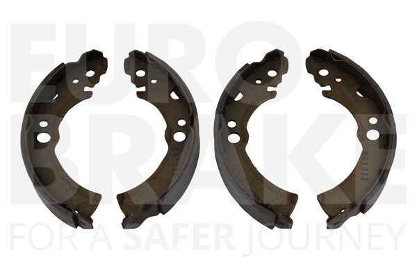 Eurobrake Bremsbackensatz Bremsbacken Passend FüR Nissan Micra I K10-image