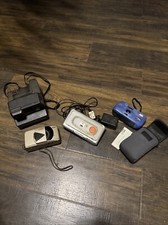 Lot Of Three Vintage Cameras Plus Kodak Dock