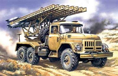 ICM 1:72 72814 BM-13-16 Raketenwerfer