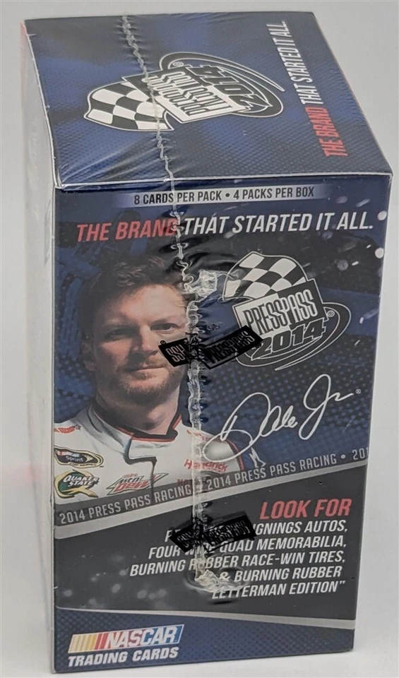 Factory Sealed Blaster Box 2014 Press Pass NASCAR Racing Cards - Image 3 of 4