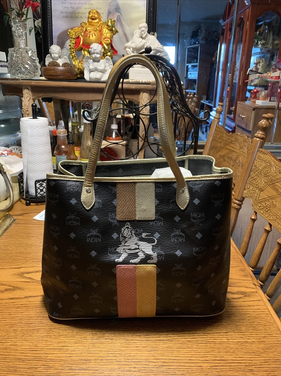 mcm handbag authentic used eBay