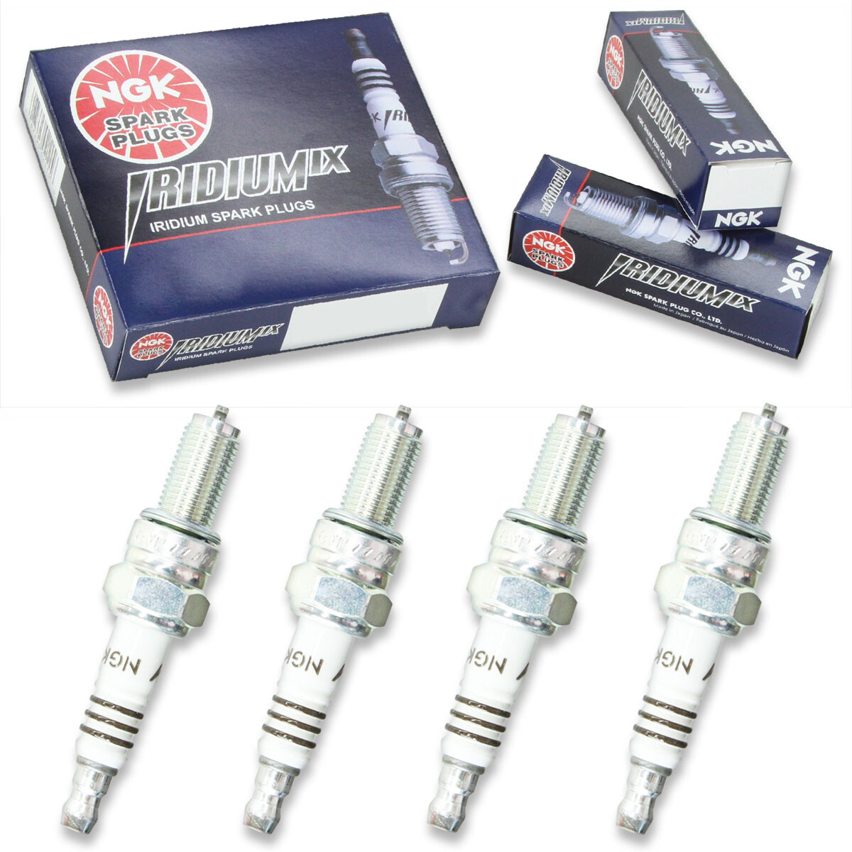 4 pc 4 x NGK Iridium IX Plug Spark Plugs 3521 CR9EIX 3521 CR9EIX Tune Up Kit 