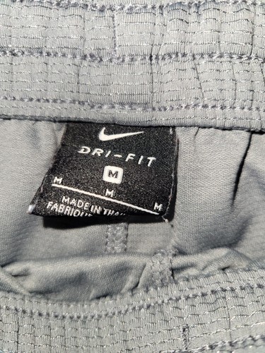 Nike Dri-fit Youth Medium (5-6) Black Athletic Shirt & Gray/Black Shorts Set - Picture 6 of 7