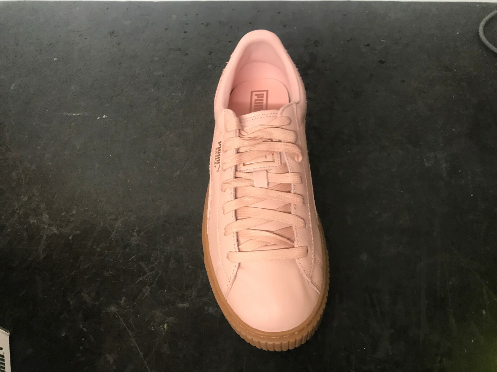 puma women's basket platform euphoria gum sneaker