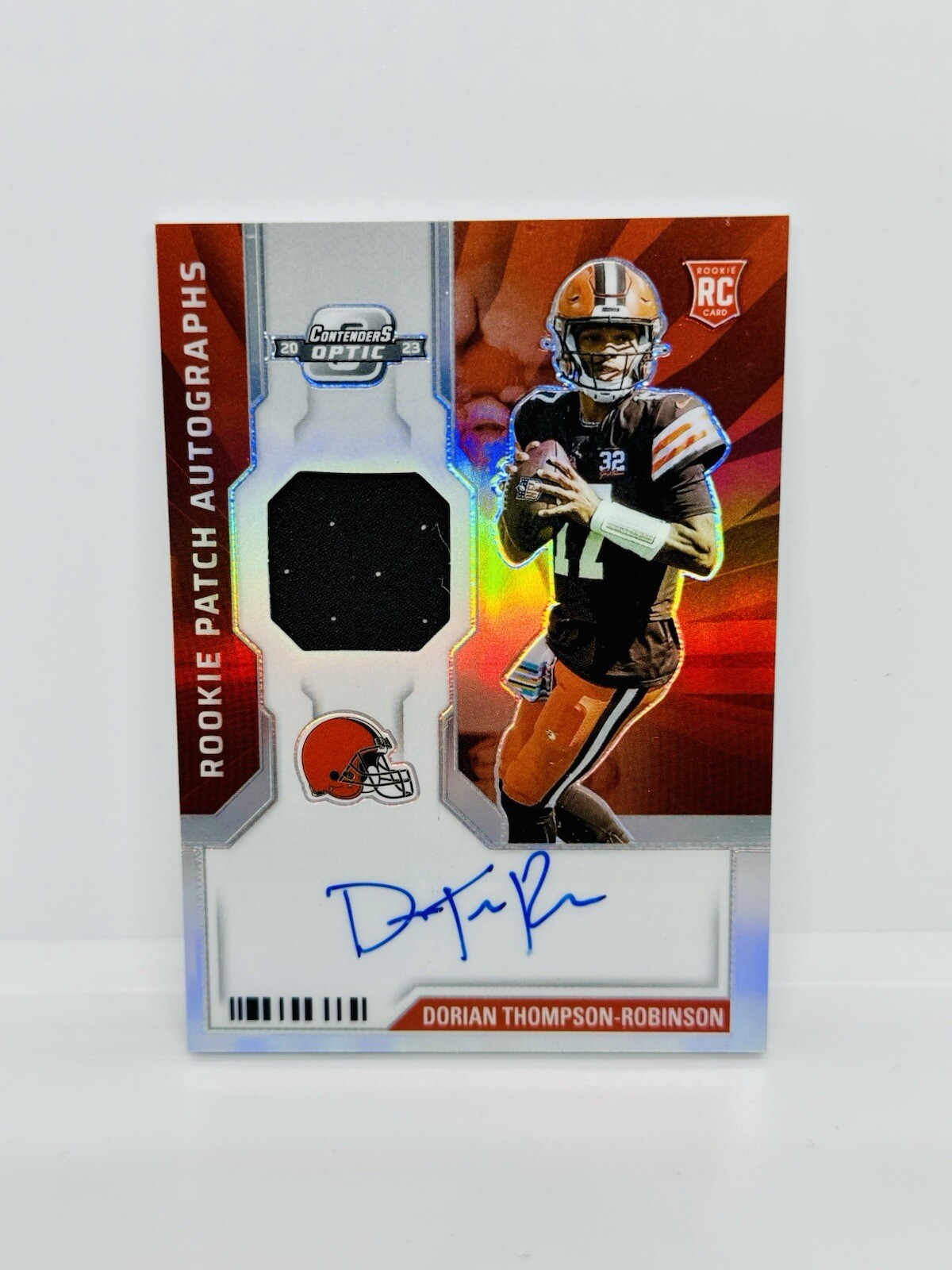2023 Contenders Optic DORIAN THOMPSON-ROBINSON Rookie Patch Auto Silver RPA /75