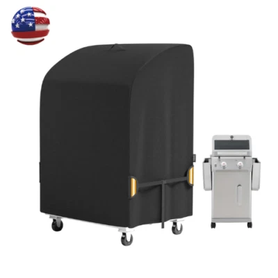WF-AUTO BBQ Grill Waterproof 2 Burner Gas Grill 420D Cover for 32" W x 24" D x 43" H